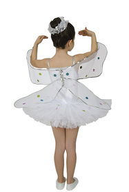 Beyaz Kelebek Kostümü